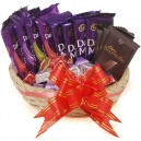 assorted chocolate basket online