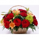 online roses basket to manila city