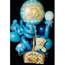 Bear & Balloon arrangement Send To manila Philippines
