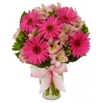 Perfect Pink Bouquet Send To Philippines