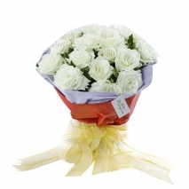 White Roses bouquet Send To Philippines
