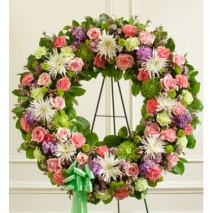 Picturesque Greens Wreath Send To Philippines