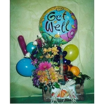 Getwell balloons & Flowers Send To Manila