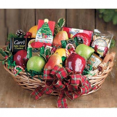Christmas Fruits Basket Send to Philippines