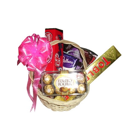 Assorted Chocolate Basket Delivery To Philippines