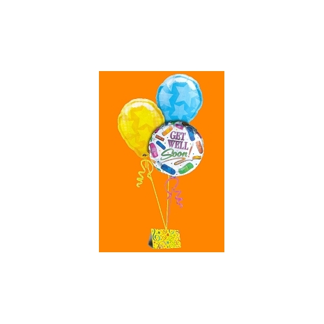 3 pcs balloons Send To manila Philippines