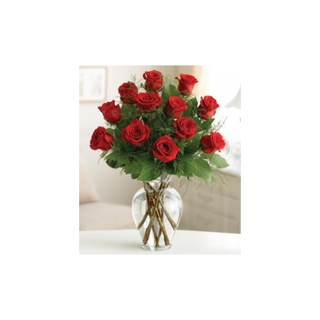 Premium Dozen Red Roses Send To Philippines