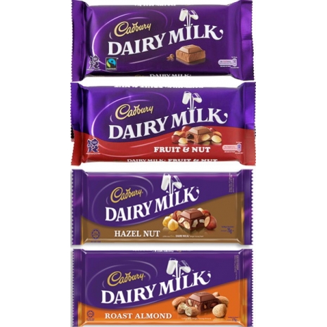 Dairy Milk Assorted Bar Delivery To Philippines
