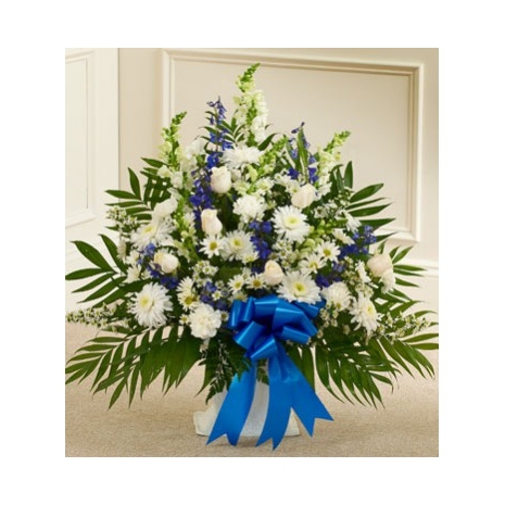 Whites and Blues Arrangement Send To Philippines