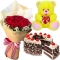 buy cake bear and roses bouquet philippines