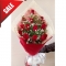 Send 12 Pcs. Red Roses in a Bouquet to Philippines