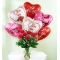 6pcs Roses w/ 6pcs Balloons Delivery To Philippines