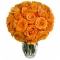 24 Orange Roses Send To Philippines