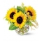 3pcs. Sunflowers Bouquet Delivery To Philippines