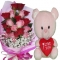 Flowers & Bear Delivery To Philippines